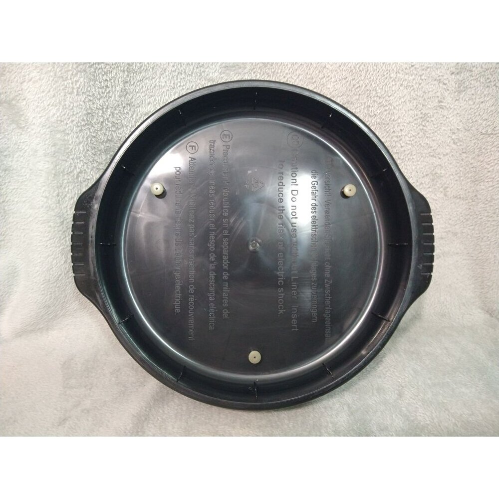 NuWave Pro Infrared Oven OEM Replacement Black Bottom Base Drip Tray 20322